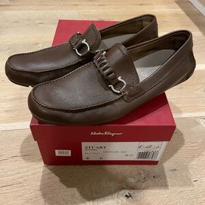 Salvatore Ferragamo Men's Brown Loafers